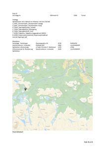 Oversiktskart som viser lokalisering av eiendom i et landskap med vassdrag og fjell.