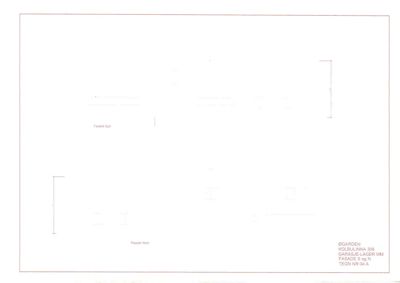 Fasadetegning for ØGARDEN, KOLBULINNA 306, som viser fasade S og N.