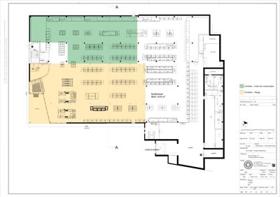 Etasjeplan som viser romfordeling, møbeloppsett og arealoppdeling (f.eks. 'Boligareal BRA 1478 m²').