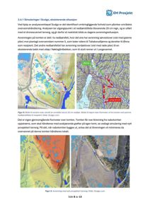 Kart og situasjonsplaner som viser avrenning, nedbørstilfelle og topografi for et område.