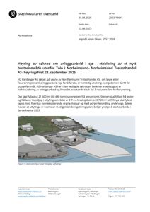 3D-visualisering (oversiktsfigur) som illustrerer et forslag til utbygging av et nytt bostadområde.