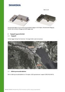 Et flyfoto eller satellittbilde som viser et geografisk område med veier og vann, merket 'DRAMMEN' og 'ELTEK'.