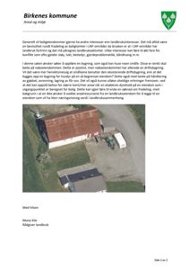 Luftfoto av eiendom med bygninger og omgivelser