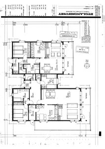 Etasjeplan (1. etasje) for en bolig med romfordeling, mål og utvendige områder.