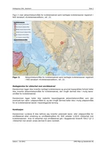 Kart som viser kvikkleiresoner og aktsomhetsområde for kvikkleireskred i Jessheim.