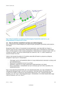 Et situasjonskart (Figur 3) som viser støyforholdene rundt en verkstedbygning, inkludert plassering av lastebiler og beregningsnivåer.