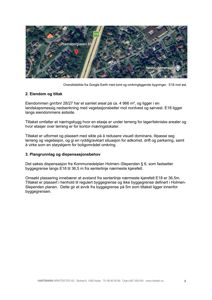 Oversiktsbilde fra Google Earth som viser eiendommen på Ravnsborgveien 49, inkludert tomtegrenser, nabolag og E18.