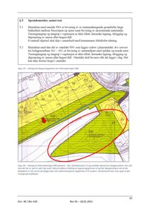 Situasjonsplan (plankart) som viser reguleringer, naturvernsoner (SN1) og boligpårseiller på et område i Petersenningen 90D.