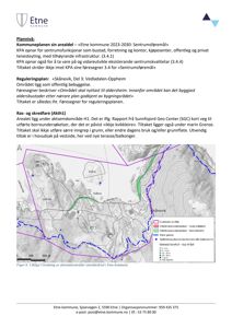 Kart over et akssemdområde med overlagte geologiske data (kvikkleire, borehull) og planområder.