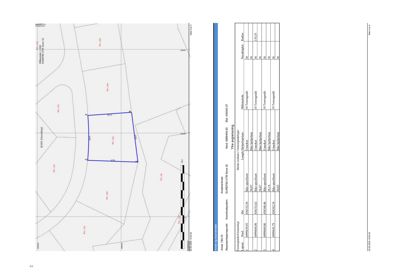Situasjonsplan som viser tomtegrenser, nabogrønt og bygningsplassering med koordinater.