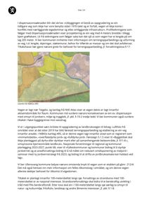 Et kart som viser et område med veg, vassdrag og arealbruk, inkludert en illustrasjon av en vegprosjekt.