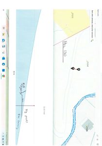 Situasjonsplan som viser tomtens form, høydekurver, vannveier og punkter for høydemålinger.