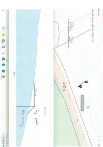 Bildet viser en digital kartvisning (Kart.com) med en markert tomt (212712), eiendomsnummer (550), og en håndskrevet notis om 'Ny posisjon'.
