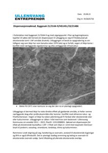 Et historisk bilde fra 1971 som viser kontur av en vei på en tomt.