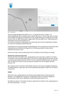 Et digitalt kart som viser terrengprofilen (høydekurver) og en 3D-overflate med et punkt for høydemåling. Dette er en analyse av topografi.