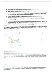 Situasjonsplan som viser tomtens form, bebyggelsesgrenser og plassering av planlagt utbygging.