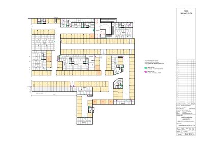 Etasjeplan for 100 PARENBORGVEGEN, som viser romfordeling, veggtyper og inngangsplasseringer.