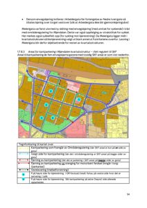 Kart som viser arealregulering, parkeringsplan og trafikkforhold i et byområde.