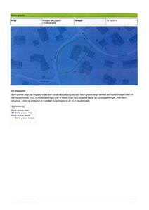 Kart som viser marin grense (høyeste havnivå etter istid) med overlappende bygninger.