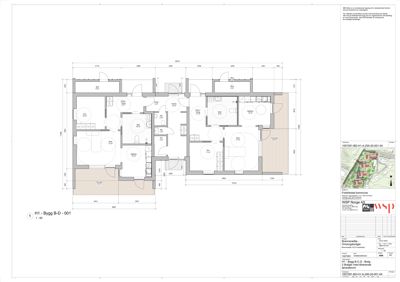 Etasjeplan (H1) som viser romfordeling, dimensjoner og plassering av inngang for en bolig.