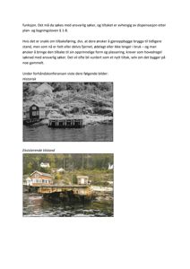 To foton som viser en historisk brygge og den eksisterende tilstanden til brygga.