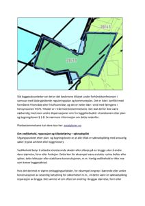 Situasjonsplan som viser tomtens form (grønt område) med arealnummer 28/19, samt nabolagets arealnummer 28/61 og tilstøtende vassdrag eller vei.